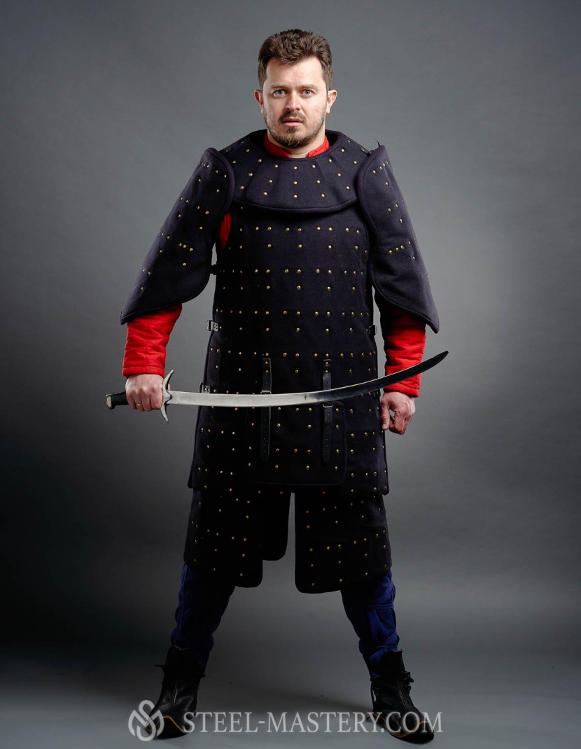 Mongolian (Asian) warrior armor: 11 - 17 century photo made by Steel-mastery.com