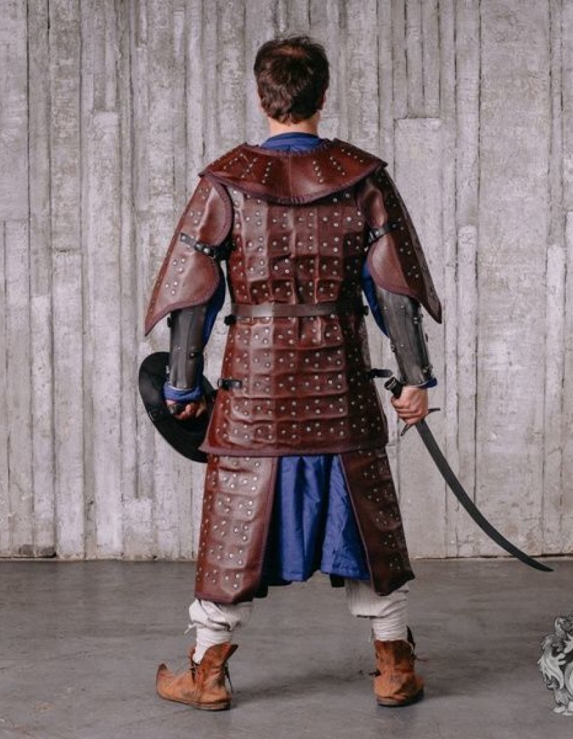Mongolian (Asian) warrior armor: 11 - 17 century photo made by Steel-mastery.com