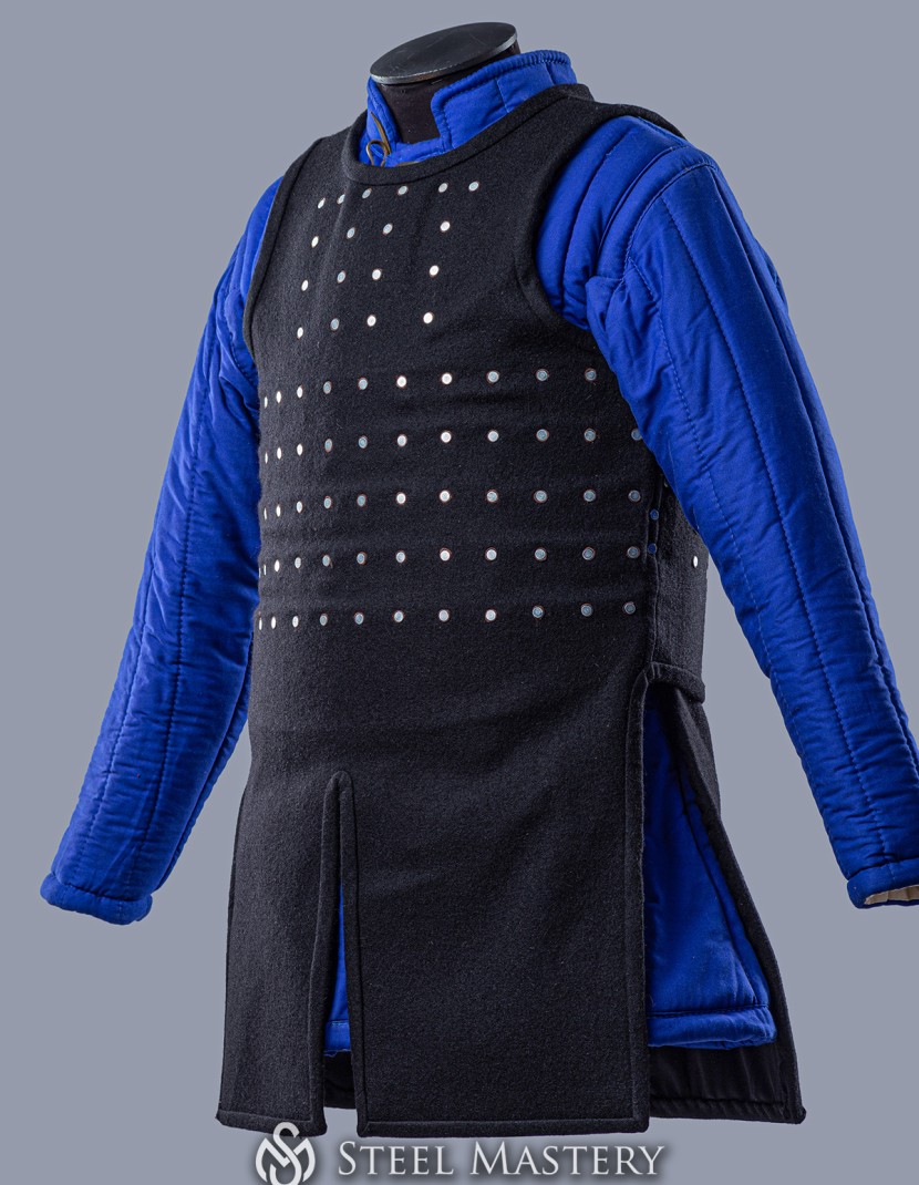 Brigandine of European knight: 13-14th century photo made by Steel-mastery.com