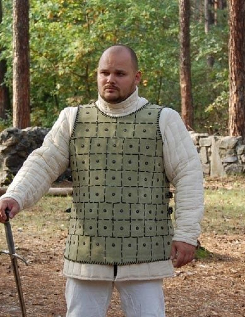 Brigandine of  bodyguard 13-14th centuries photo made by Steel-mastery.com