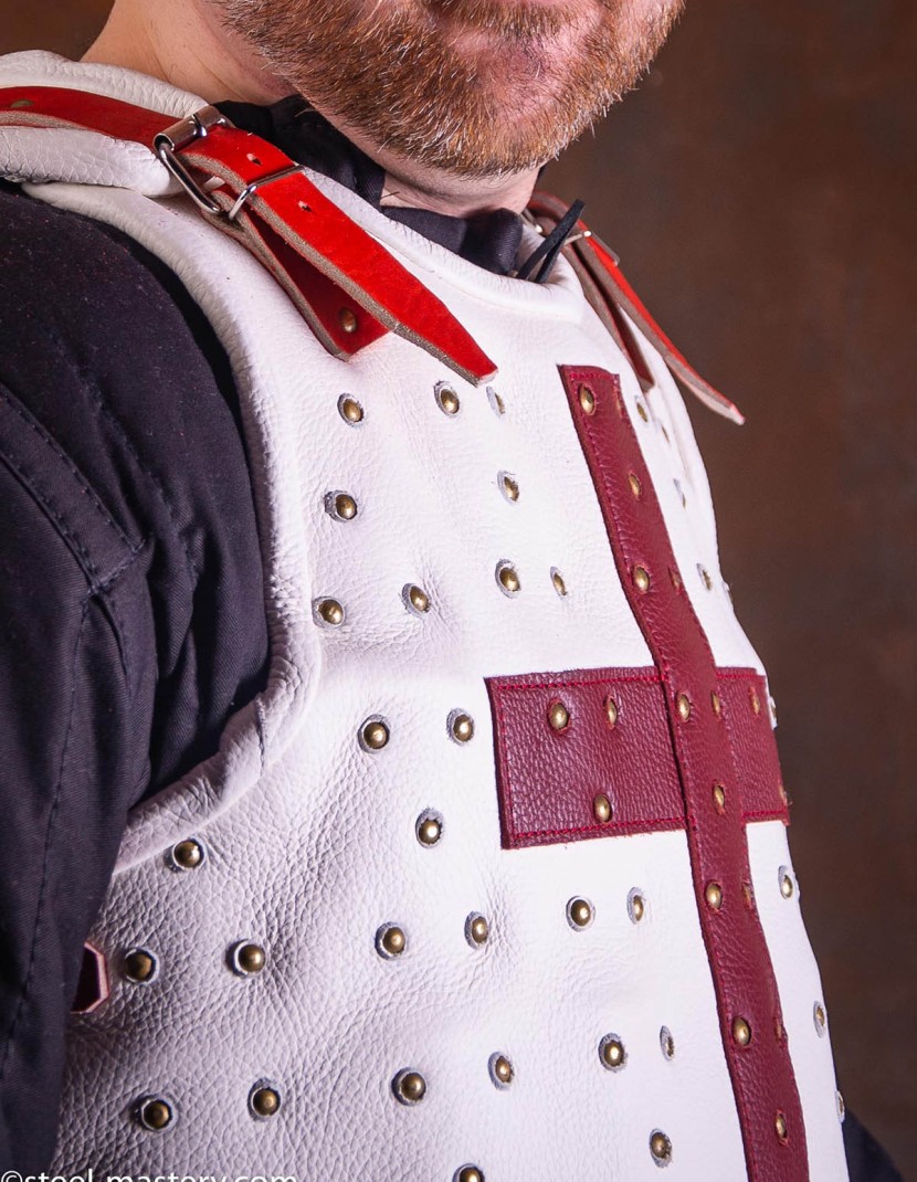 European brigandine with fastenings on the sides - 15-16th centuries photo made by Steel-mastery.com
