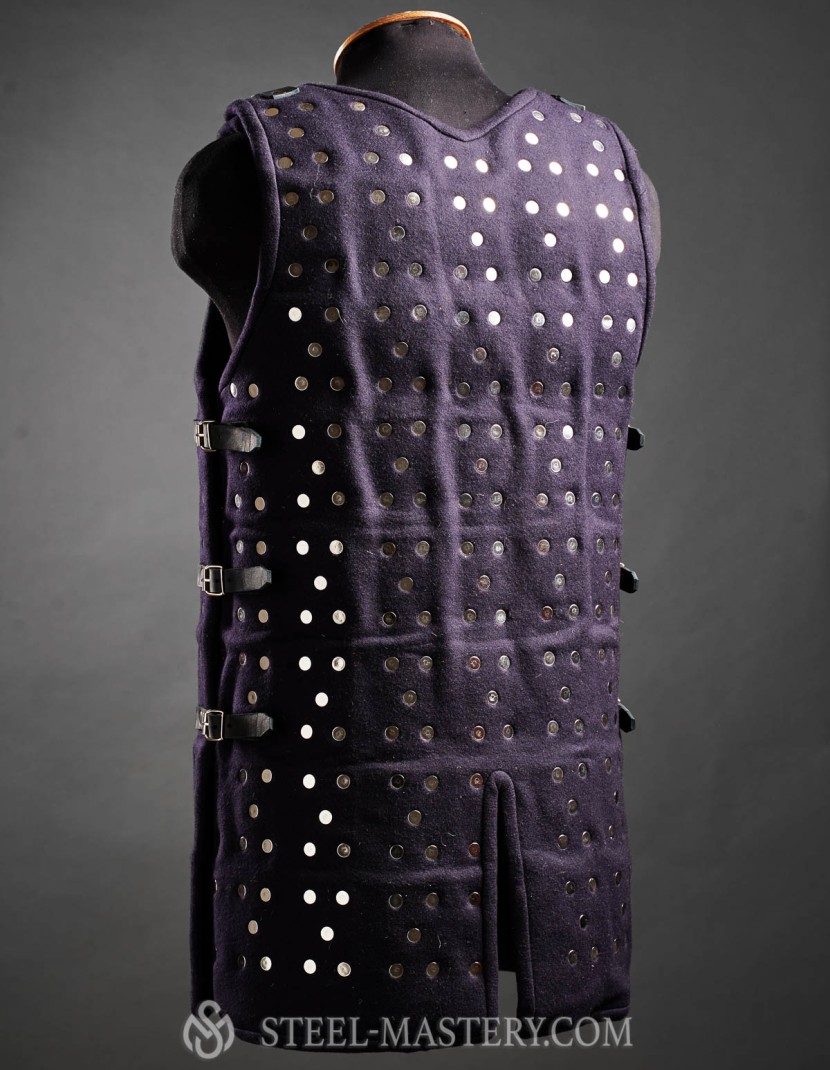 European brigandine with fastenings on the sides - 15-16th centuries photo made by Steel-mastery.com