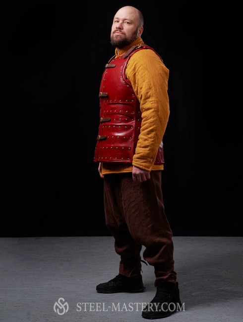 Large-plate brigandine