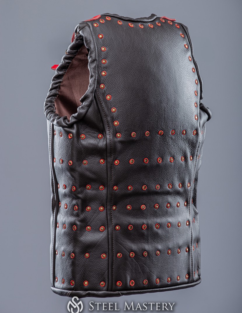 Large-plate brigandine photo made by Steel-mastery.com