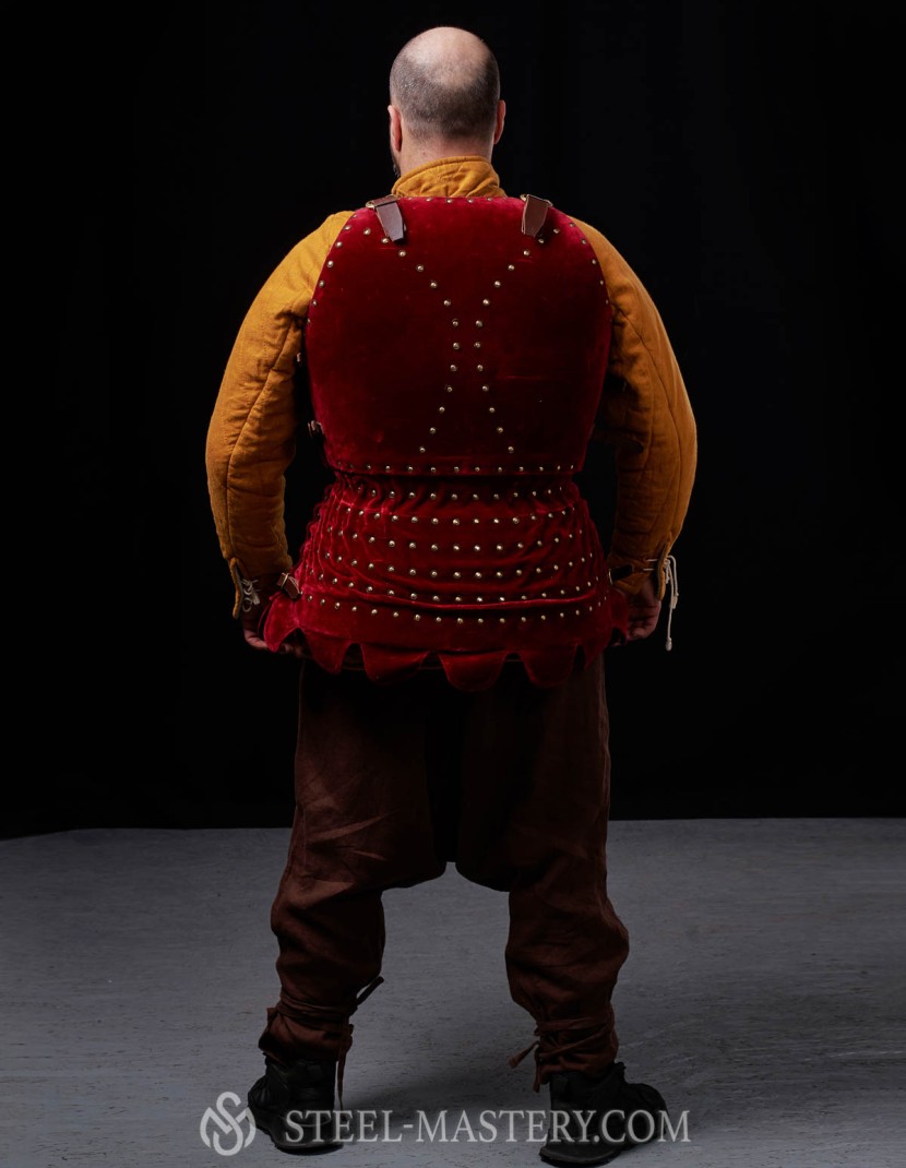 Munich brigandine (corazzine) from Hohenschwangau castle,1360-1450 (14 - 15 century) photo made by Steel-mastery.com