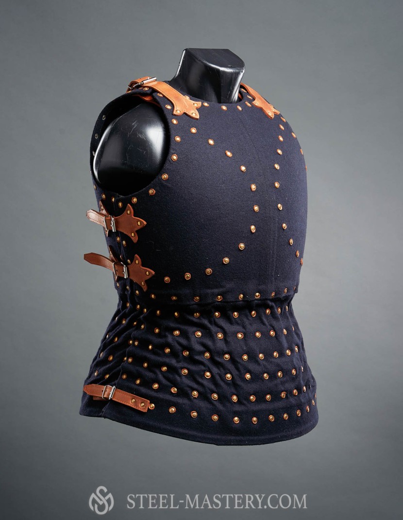 Munich brigandine (corazzine) from Hohenschwangau castle,1360-1450 (14 - 15 century) photo made by Steel-mastery.com