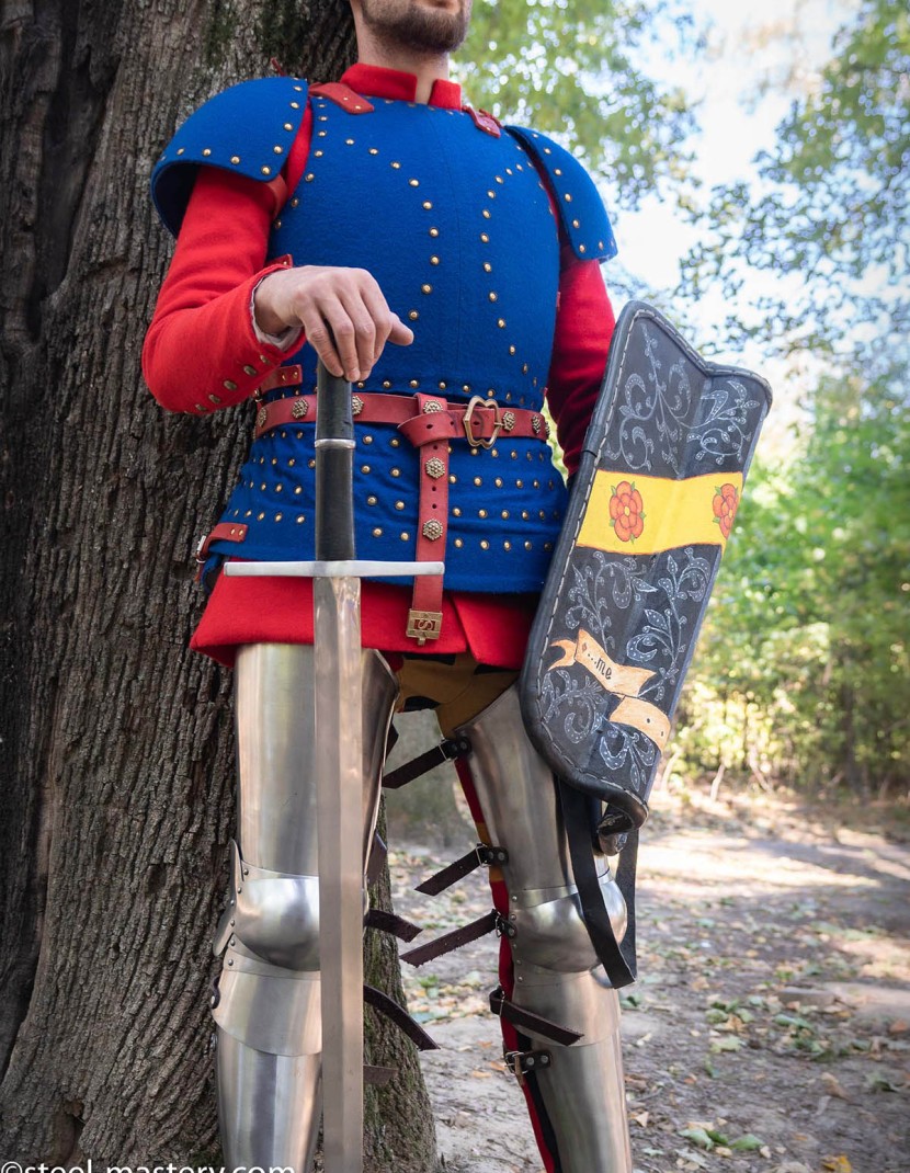 Munich brigandine (corazzine) from Hohenschwangau castle,1360-1450 (14 - 15 century) photo made by Steel-mastery.com