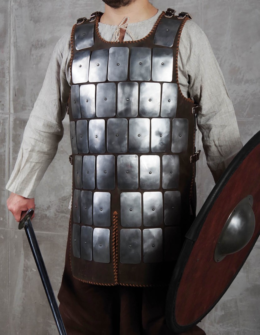 Brigandine of Norman Knights, 1040-1080 years photo made by Steel-mastery.com