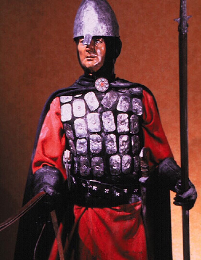 Brigandine of Norman Knights, 1040-1080 years photo made by Steel-mastery.com