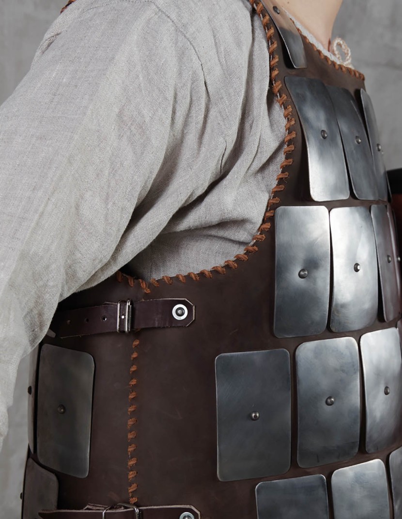 Brigandine of Norman Knights, 1040-1080 years photo made by Steel-mastery.com