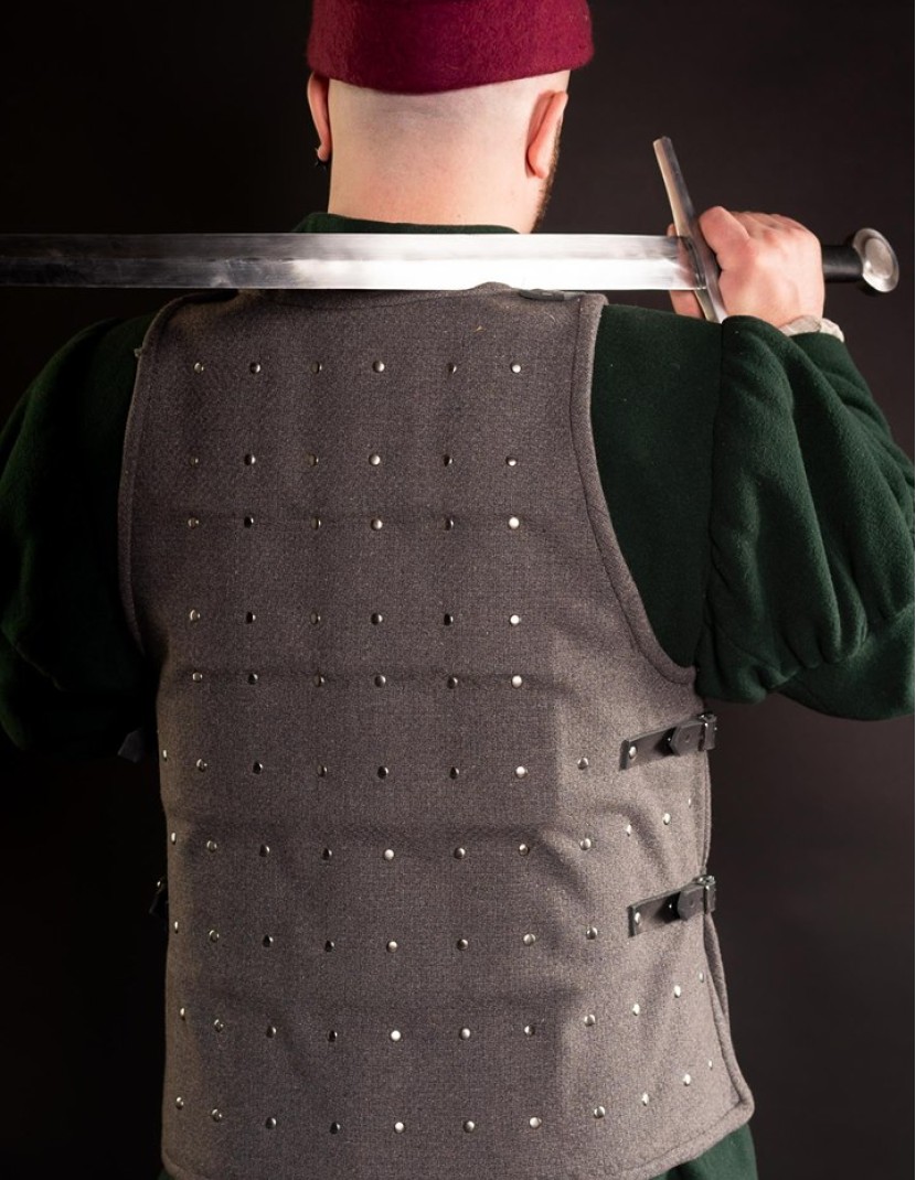 Brigandine armor for SCA and fencing  photo made by Steel-mastery.com