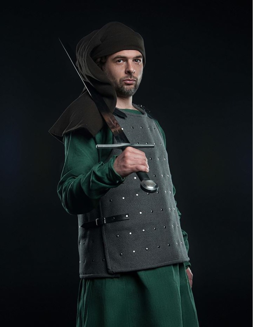 Brigandine armor for SCA and fencing  photo made by Steel-mastery.com