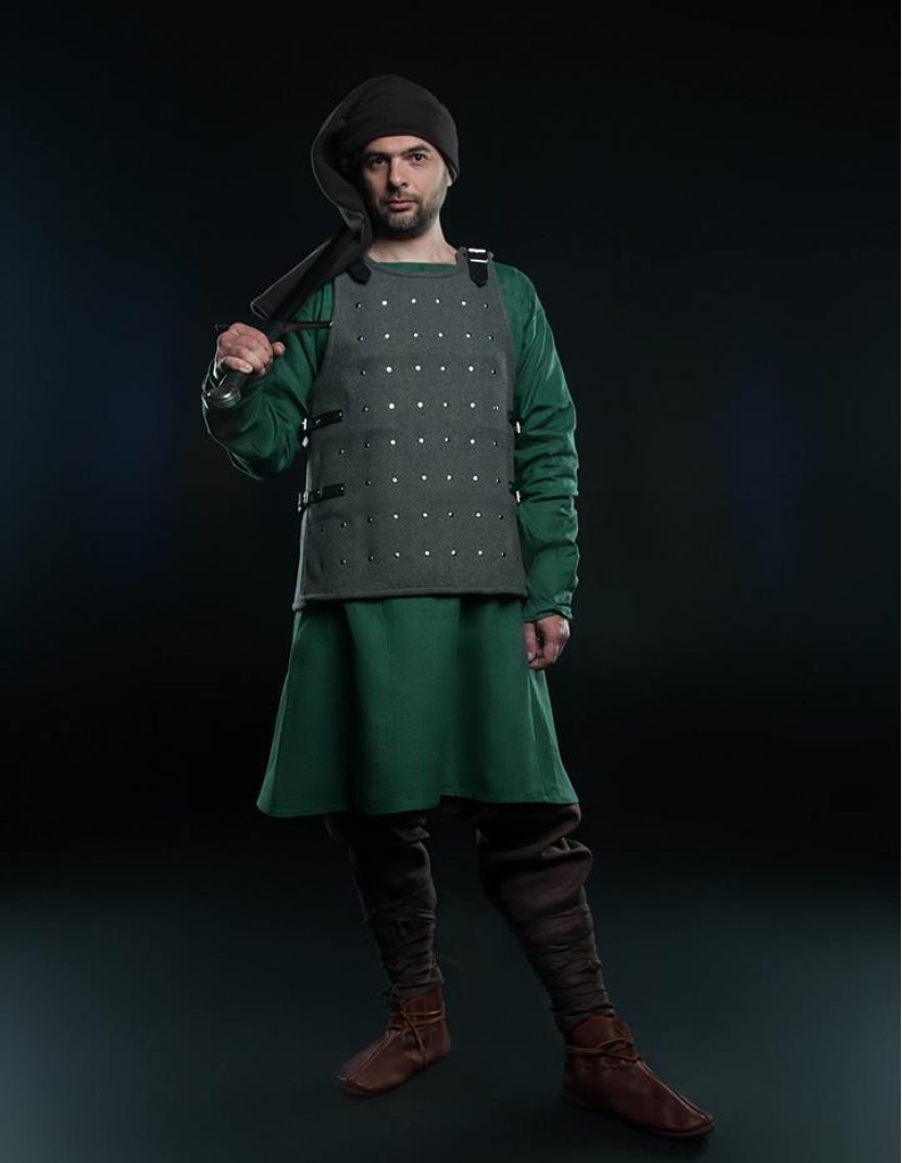 Brigandine armor for SCA and fencing  photo made by Steel-mastery.com