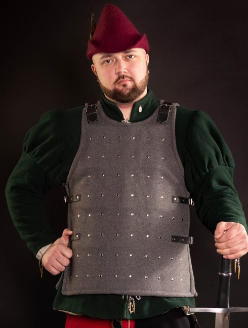 Brigandine armor for SCA and fencing (basic model)