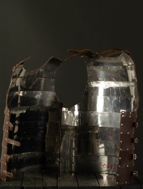 Leather brigandine in style of 14th century