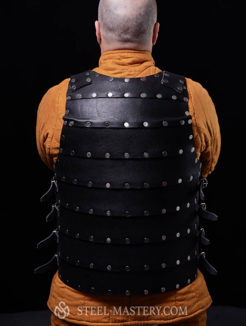 Leather brigandine in style of 14th century