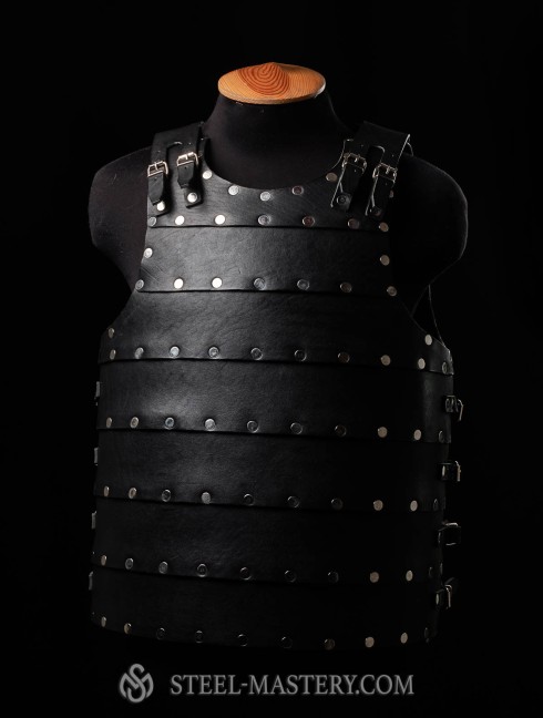 Leather brigandine in style of 14th century