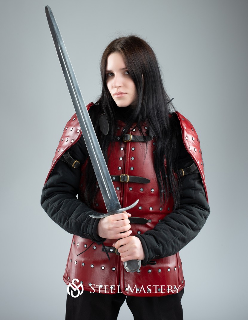 Women’s  brigandine XIV-XV centuries photo made by Steel-mastery.com