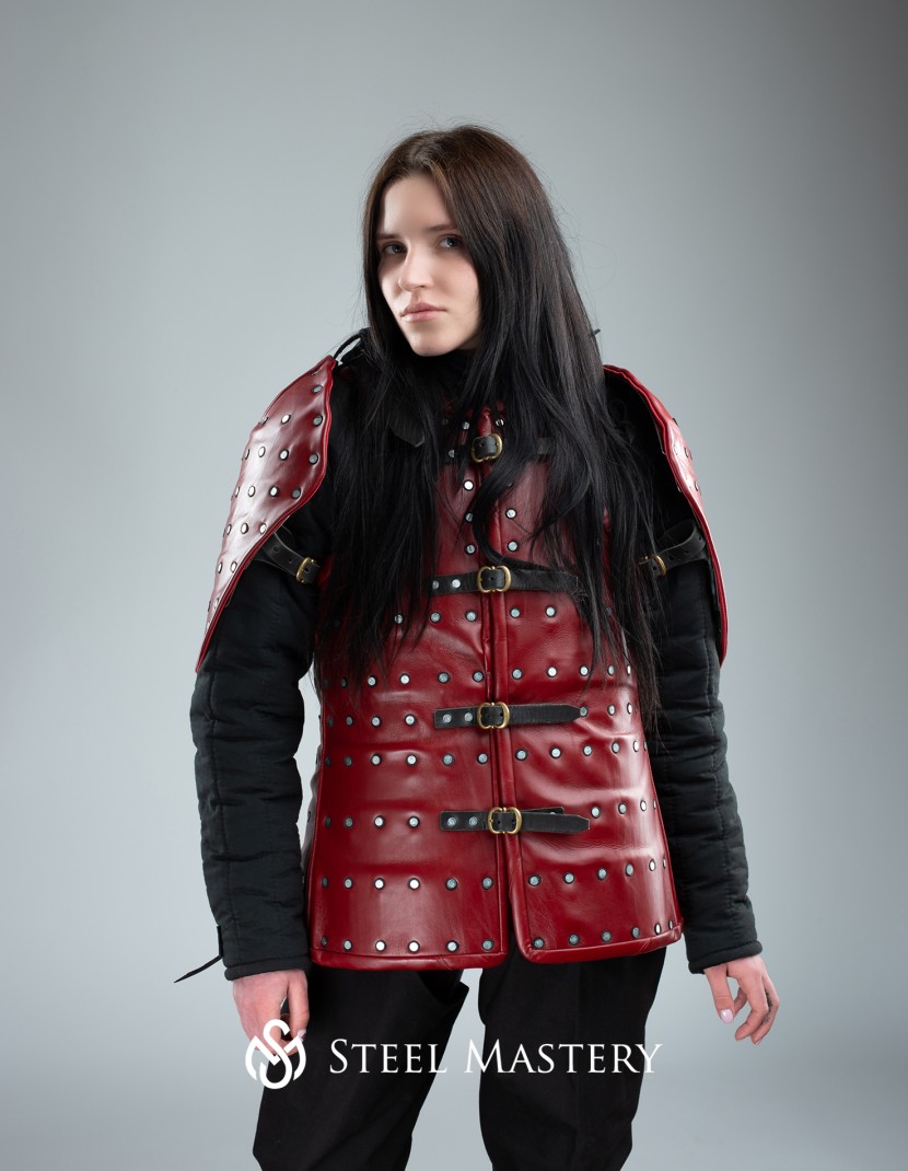 Women’s  brigandine XIV-XV centuries photo made by Steel-mastery.com