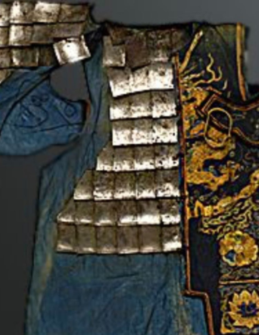Ming imperial guard brigandine armor or khatangu degel photo made by Steel-mastery.com