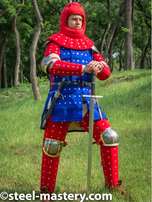 BRIGANDINE ARMOR SET, XIII CENTURY