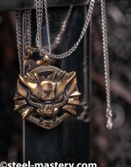 Cat-head Witcher' pendant