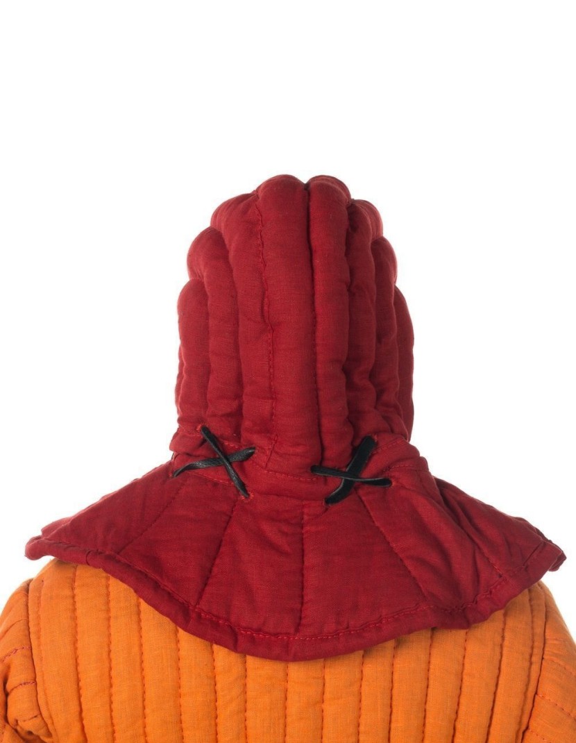 Padded cap with pelerine of the XII-XIII centuries photo made by Steel-mastery.com