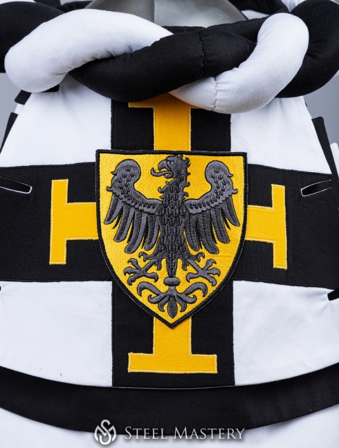 Torse de Casque Teutonique avec Lambrequins