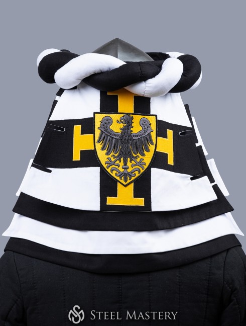 Torse de Casque Teutonique avec Lambrequins