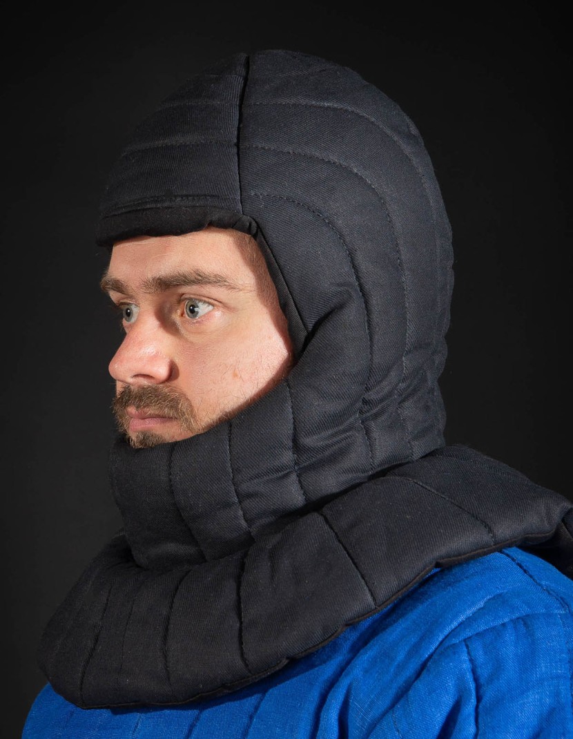 Padded Medieval coif photo made by Steel-mastery.com