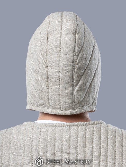 Gorro acolchado medieval