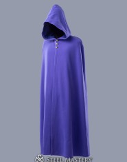 Woolen cloak with hood