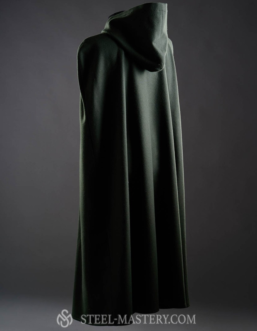 Medieval cloak with hood photo made by Steel-mastery.com