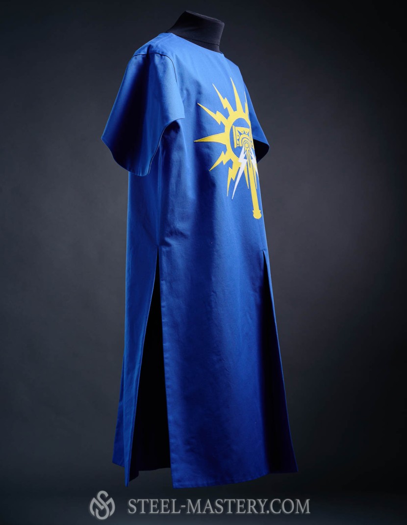 Coat of arms (tabard) with your emblem photo made by Steel-mastery.com