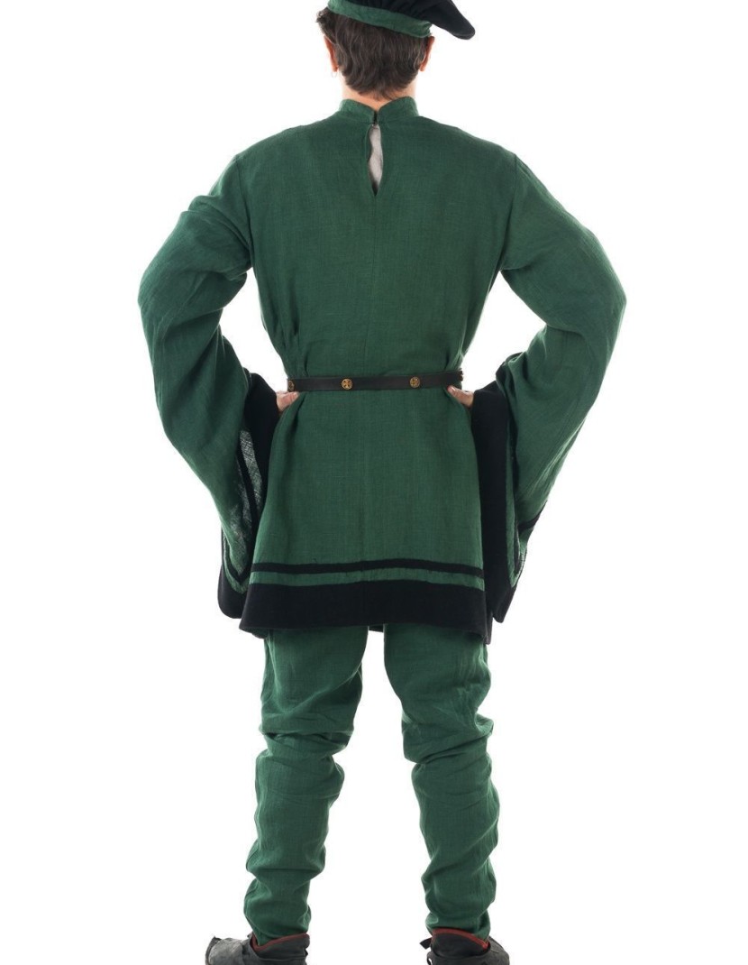 Costume of knight, XIV century photo made by Steel-mastery.com