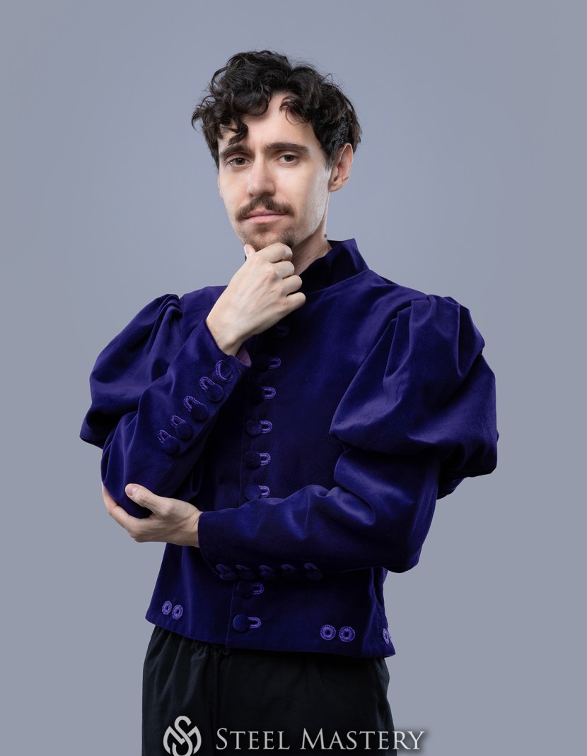 Burgundian doublet of the 15th century photo made by Steel-mastery.com