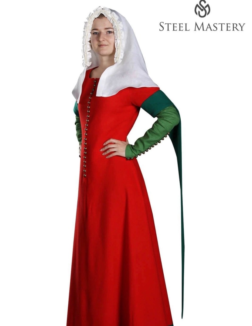 English dress of the XIV-XV century photo made by Steel-mastery.com