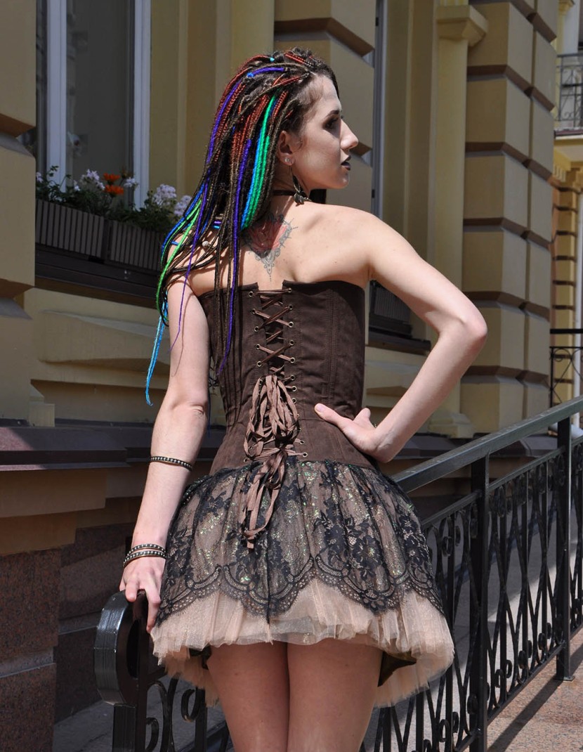 Corset Brown Pirate photo made by Steel-mastery.com