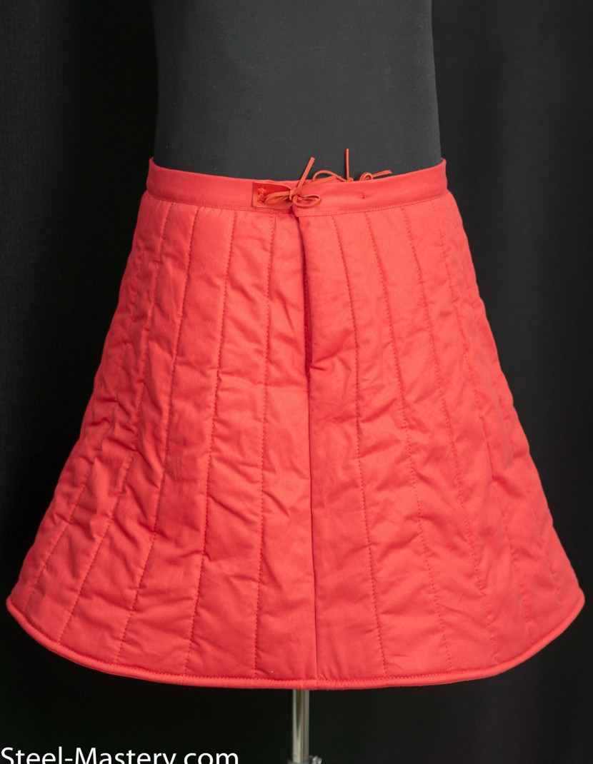 HEMA padded skirt for trainings. Fencing 350N skirt hips protection photo made by Steel-mastery.com
