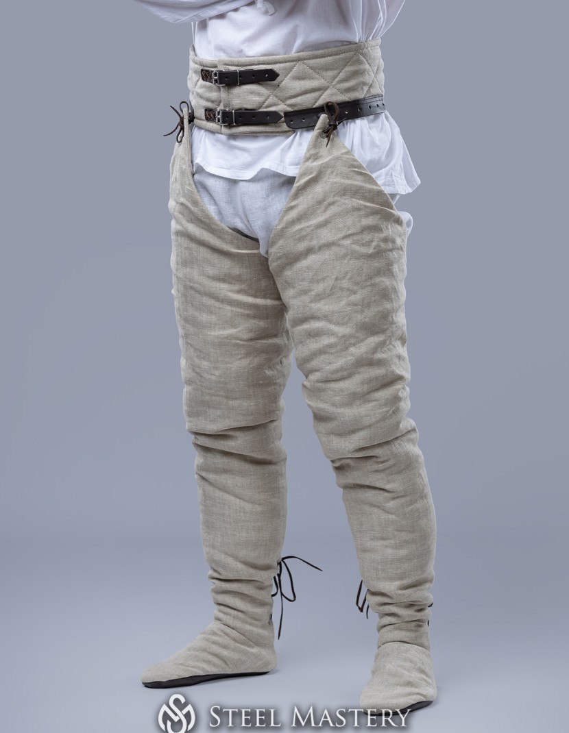 Long Padded Chausses — 13th Century photo made by Steel-mastery.com