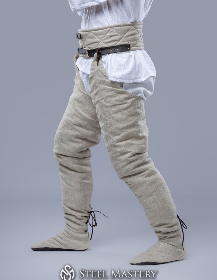 Long Padded Chausses — 13th Century photo made by Steel-mastery.com