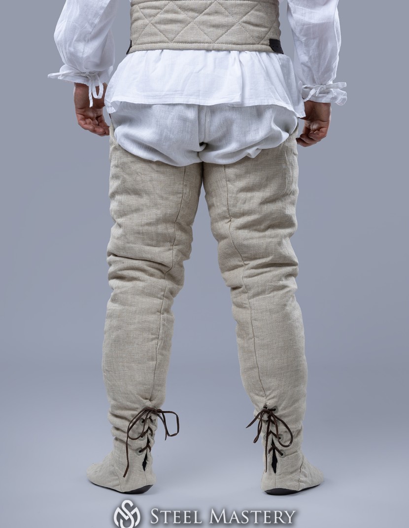 Long Padded Chausses — 13th Century photo made by Steel-mastery.com