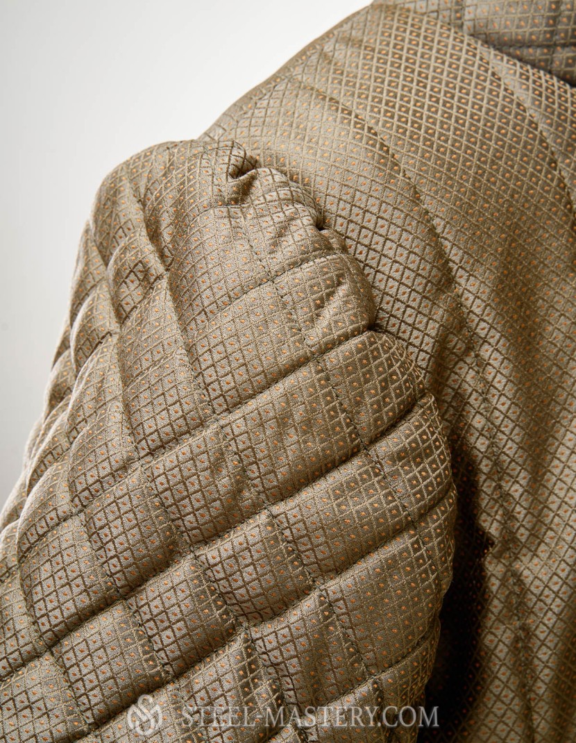 Jacquard Renaissance quilted doublet photo made by Steel-mastery.com