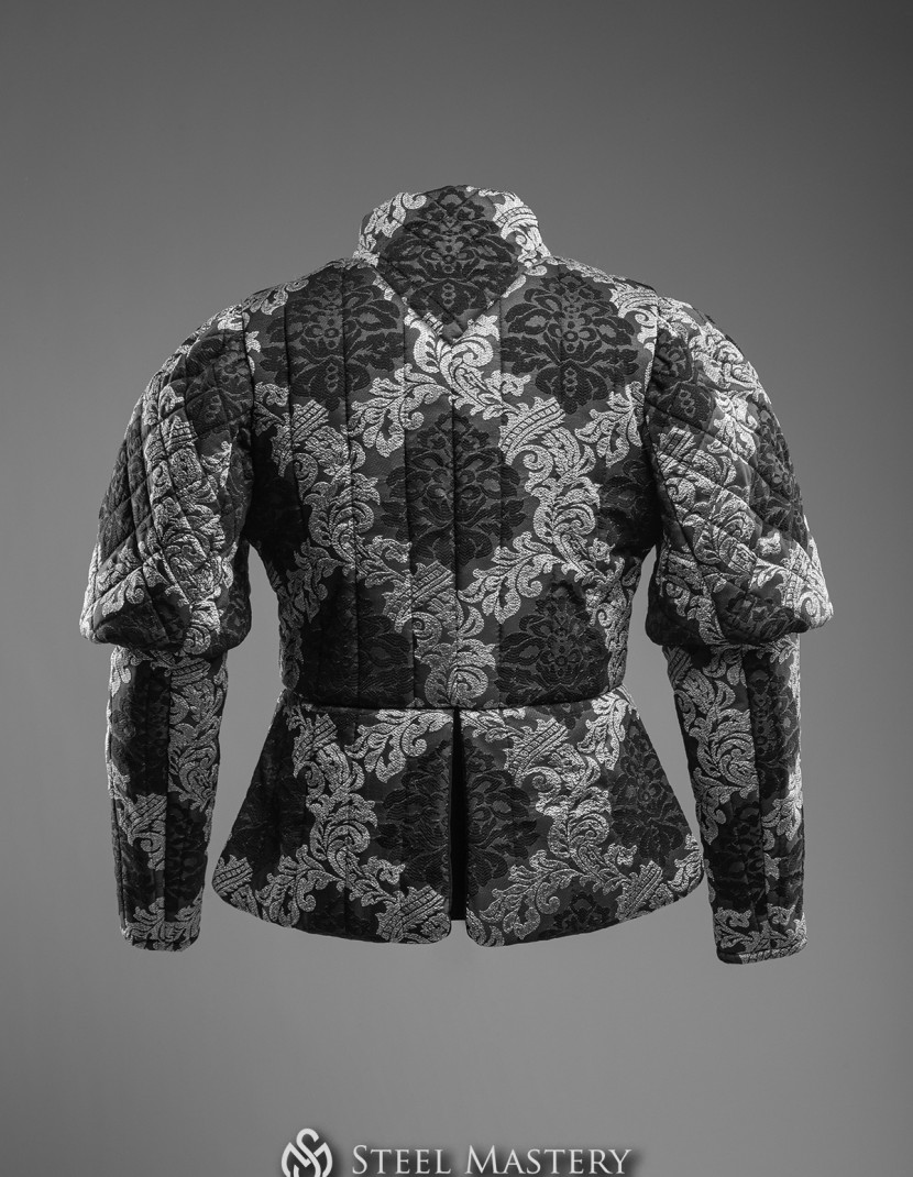 Jacquard Renaissance quilted doublet photo made by Steel-mastery.com