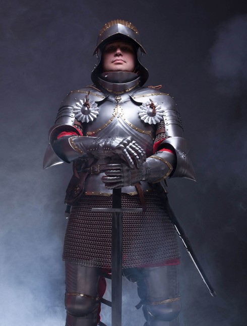 German gothic full plate armor