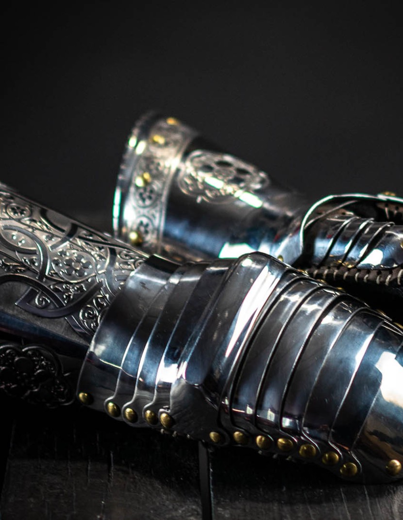 Full Plate Armor (Garniture) of George Clifford, Third Earl of Cumberland, end of XVI century (1590-1592)  photo made by Steel-mastery.com