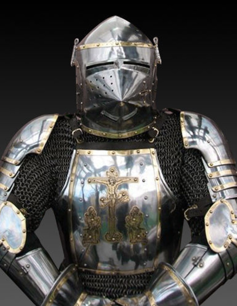 Full plate armour in Churburg style - 14th century photo made by Steel-mastery.com