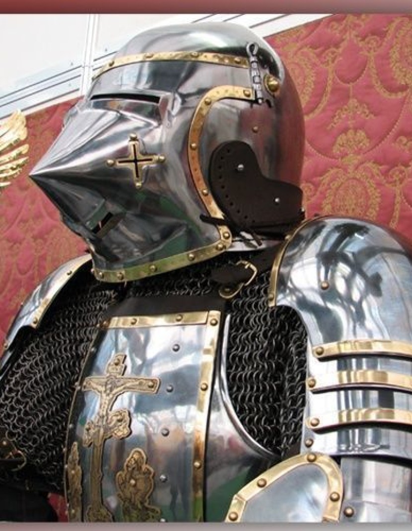 Full plate armour in Churburg style - 14th century photo made by Steel-mastery.com