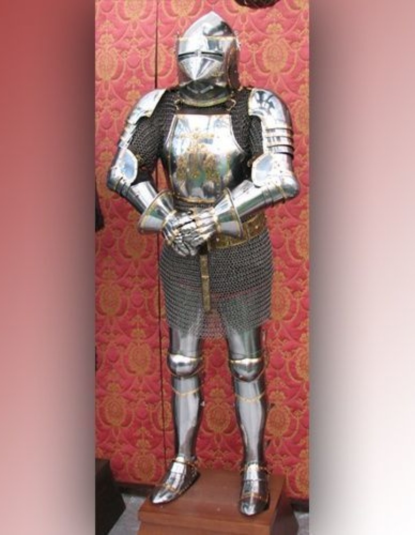 Full plate armour in Churburg style - 14th century photo made by Steel-mastery.com