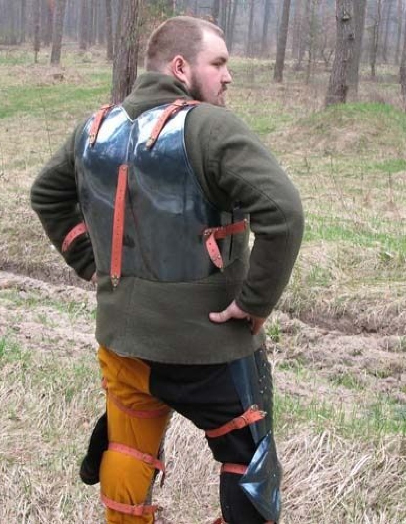 Steel English full plate armour, dated 1483  photo made by Steel-mastery.com